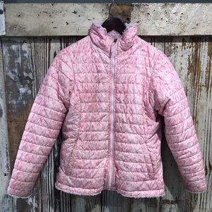 The North Face reversible winter coat Girls XL 18